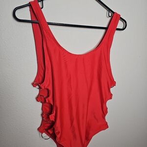 Red Women's Swimsuit